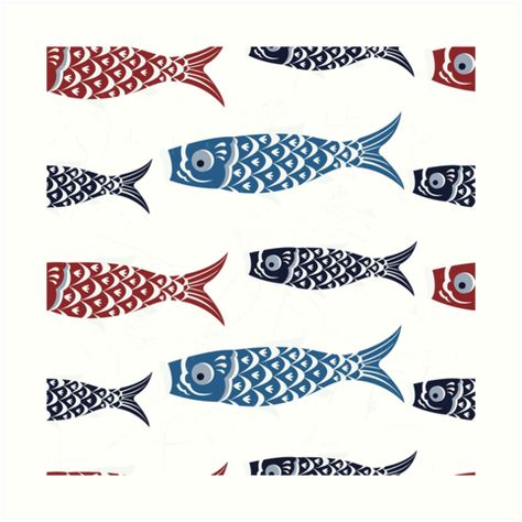 Japanese fish 2 by maithany Japanese Fish Art, Fish Lanterns, Fish Japanese, Lantern Illustration, Living Room Murals, Japanese Festival, Japanese Fish, Fish Pattern, Fish Patterns