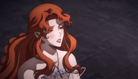 NA Castlevania Gif, Lenore Castlevania, Castlevania Netflix, Hair Gif, Castlevania Anime, Icon Gif, Diabolik Lovers, Anime Love Couple, Anime Hair