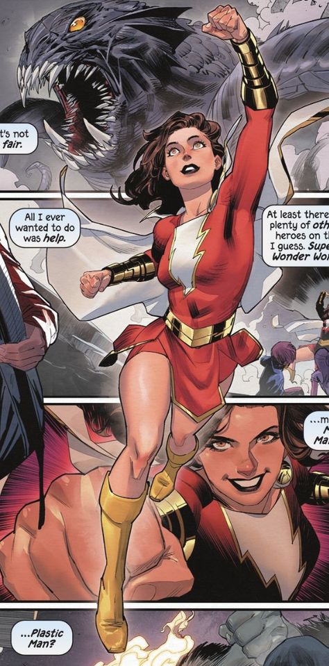 Shazam Comic Art, Dan Mora Shazam, Mary Marvel Dc Comics, Mary Marvel Shazam, Dan Mora Art, Mary Shazam, Black Adam Comics, Mary Marvel, Dan Mora