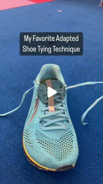 Playful_PedsOT on Instagram: "Shoe Tying… such an important ADL, such a tough skill for anyone struggling with motor planning and visual motor skills 👟 This adapted technique has been a game changer along with:  🥿 using stiff laces (like the ones in this video)  👠 making sure laces are long enough  👞 using two different color laces (or coloring one side in with sharpie)  🩴 using coping strategies like deep breaths and self-talk throughout the learning process   What are your best shoe tying tips??   #ot #ota #schoolot #schoolota #pediatricot #pediatricotideas #adls #adapted #adaptedshoes #otresource #otideas #otactivities #shoes" No Tie Shoe Laces Diy For Kids, Fancy Shoe Lace Tying, How To Tie Tennis Shoes To Slip On, How To Tie Laces To Slip On, Lacing Shoes No Tie Slip On, Shoe Tying Styles, Different Ways To Tie Shoes Lace, How To Tie Shoes To Slip On, How To Lace Shoes Without Tying