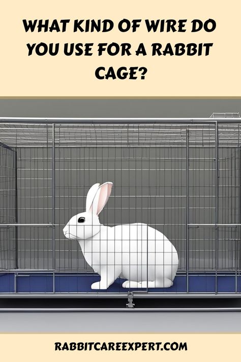 What Kind of Wire Do You Use for a Rabbit Cage? Wire Rabbit Cages, Bunny Owner, Diy Rabbit Cage, Pet Bunny Rabbits, Rabbit Breeds, Large Rabbits, Rabbit Cages, Small Rabbit, Rabbit Cage