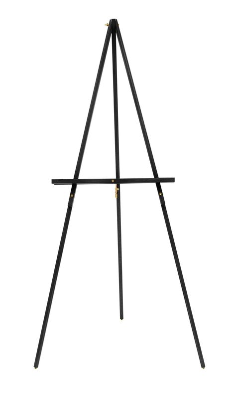 STUDIO DESIGNS Studio Display Easel Black 13206 Studio Display, Diy Easel, Floor Easel, Art Projects For Adults, Natural Wood Flooring, Artist Easel, Wood Easel, Display Easel, Wooden Easel