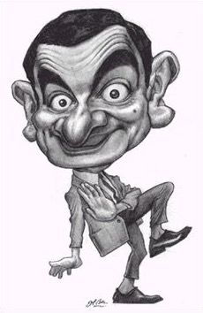 Arte Zombie, Rowan Atkinson, Joker Drawings, Pencil Drawings Of Girls, Acrylic Painting Inspiration, Caricature Sketch, Dancing Drawings, Bff Drawings, Funny Caricatures