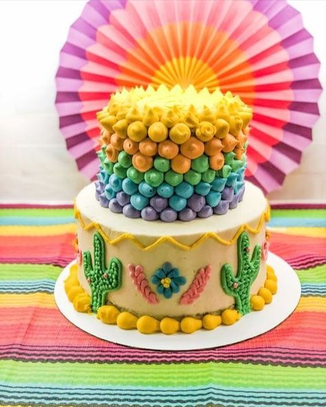 cinco de mayo cake ideas Fiesta Cake Ideas, Fiesta Birthday Cake, Mexican Fiesta Cake, Mayo Cake, Mexican Fiesta Birthday Party, Whiskey Cake, Fiesta Cake, Cake Liner, Fiesta Birthday Party