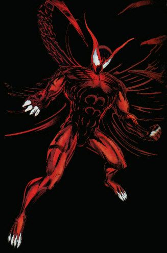 This is Hybrid, one Symbiote made from 4 of the five who were extracted from Venom. #Hybrid Marvel, Comics