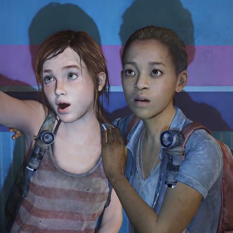 icons for ellie and riley. Riley And Ellie Last Of Us, Tlou Ellie And Riley, Ellie X Riley, Ellie And Riley, Tlou Icons, V Games, I Believe In Love, Ellie Williams, Ulzzang Couple