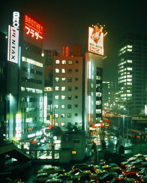 Prints in Focus: ‘Red Light Green Light’ (1982) - Tokyo The two photographs that were first available as prints almost two years ago, these were taken on a trip to Japan over 40 years ago. Taken likely seconds apart, the exposure and grain of these photos makes a great pair on the wall, reminiscent of dark, moody 80s style movies. Can you name the bridge in which these were taken? Let me know in the comments. As always, this print is available in the link in bio, as a made to order Gic... 80s Japan Aesthetic, 80s Japan, Retro Japan, 1980 Japan Aesthetic, 80s Tokyo Aesthetic, Japan In The 80s Aesthetic, Japan In The 80s, Tokyo 1980s, Japan 80's Aesthetic