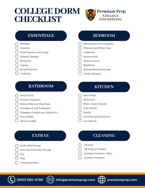 Download and print this sheet to make sure you have all the essentials when you shop for your college dorm! Use the checklist to check off items as you get ready for college move in day. Moving To College Checklist, Dorm Move In Checklist, College Move In Checklist, Move In Day Checklist, Moving Out List, Moving Day Checklist, College Move In Day, Get Ready For College, Moving Out Checklist