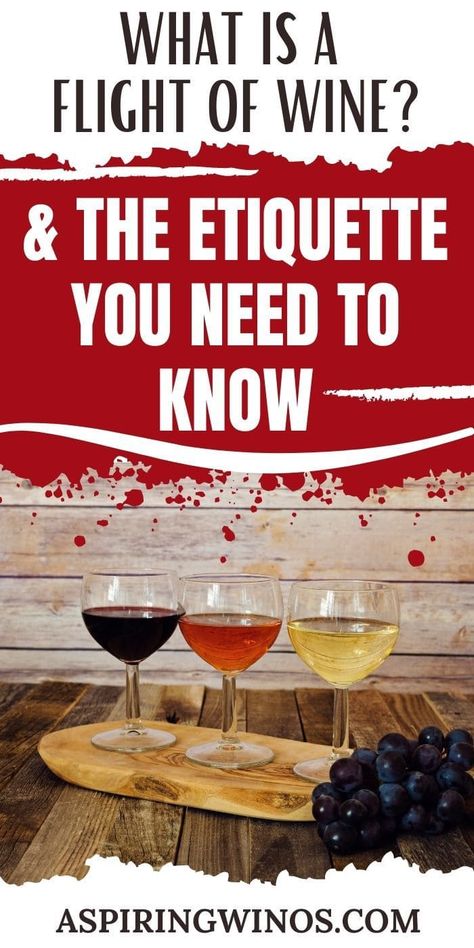 Wine Flights 101 | Wine Information | Wine Flights | Red or White Wine #WineFlights101 #WineInformation #WineFlights #RedOrWhiteWine Wine Flight Boards, Wine Flights Ideas, Wine Flight, Deli Shop, Wine Cocktail Recipes, Wine Varietals, Different Wines, Wine Education, Wine Trail