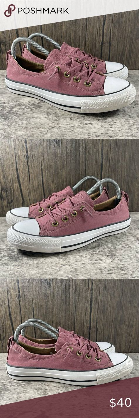 Converse All Star Shoreline Mauve Low Top Lace Up Sneakers Shoes Women’s 9 Lace Up Sneakers, Converse All Star, Sneakers Shoes, Converse Shoes, Shoes Women, Lace Tops, Womens Shoes Sneakers, Low Top, All Star