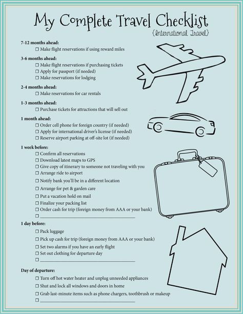 How to plan a trip? Checklist For Trip, How To Plan Vacation, How To Plan For A Trip, Planning A Vacation Checklist, International Trip Checklist, Travel Planning Checklist, How To Plan A Vacation, How To Travel, Travel Checklist Printable