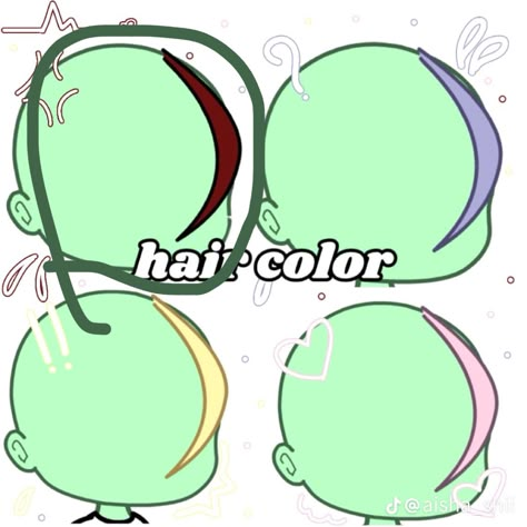 Gacha Life Hair Color Ideas, Gacha Avatar, Gacha Life Sleep Outfits, Outfit Gacha Life, Gacha Life Hair, Realistic Mermaid Tails, Bff Christmas, Gacha Base Poses Cute, Gacha Fits