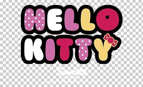 Hello Kitty Word Logo, Hello Kitty Font Alphabet, Hello Kitty Logo Png, Hello Kitty Font, Sanrio Font, Hello Kitty Design, Hello Kitty Logo, Transparent Wallpaper, Hello Kitty Clipart