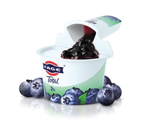 Fage Yogurt, Acai Puree, Blueberry Yogurt, Vegetarian Nutrition, Acai Fruit, Blueberry Topping, Pasteurizing Milk, Blueberry Fruit, Low Fat Yogurt