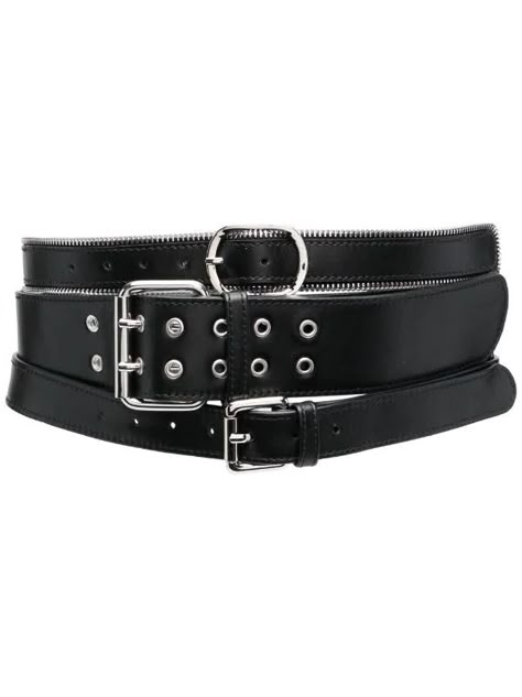 triple-buckle leather belt Traditional Goth, Body Reference Poses, Black Tweed, Designer Belts, Tumblr Fashion, 영감을 주는 캐릭터, Doja Cat, Black Belt, Belts For Women