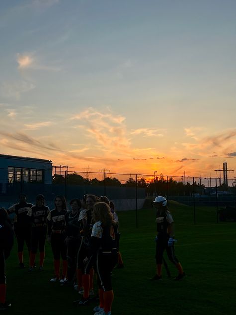 european champions, high school softball sunset High School Softball Aesthetic, Highschool Softball, Travel Softball, High School Softball, Romanticizing Life, Sophomore Year, Highschool Aesthetic, School Trip, Summer 24