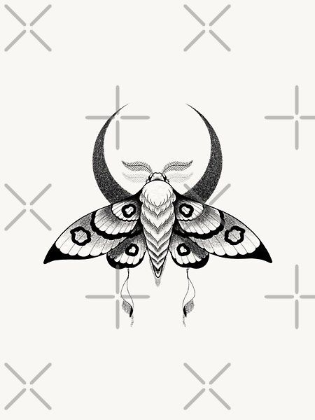 Chinese moon moth tattoo design by Citybubbleds | Redbubble Chinese Luna Moth Tattoo, Moth With Moon Tattoo, Chinese Moth, Moon Moth Tattoo, Chinese Moon Moth Tattoo, Chinese Luna Moth, Chinese Moon Moth, Magical Butterfly, Moth Tattoo Design