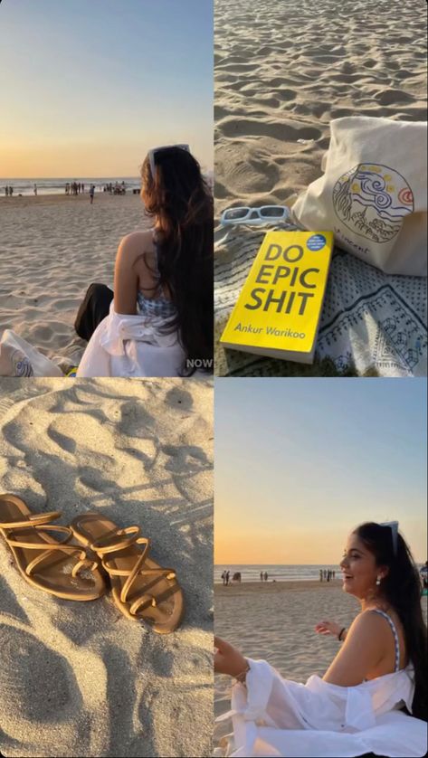 Beach Aesthetic Layout, Beach Layout Instagram, Aesthetic Sunkissed Pictures, Layout Instagram Stories Aesthetic, Beach Aesthetic Instagram Story, Goa Snaps, Sunkissed Pictures, Instagram Story Layout, Grid Instagram