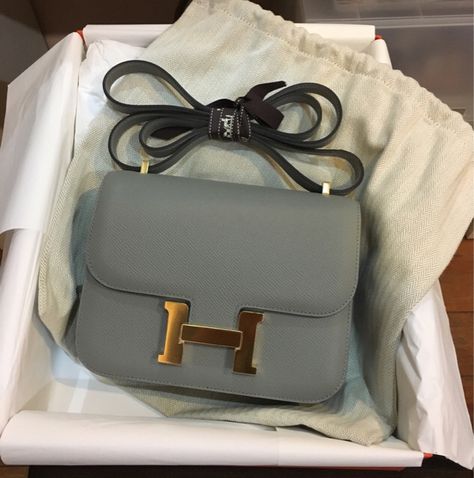 Grey GHW Constance. Hermes Constance Grey, Hermes Bolide, Dream Bag, Hermes Constance, Hermes Bags, Traditional Dresses, Purse Wallet, Camera Bag, Vision Board