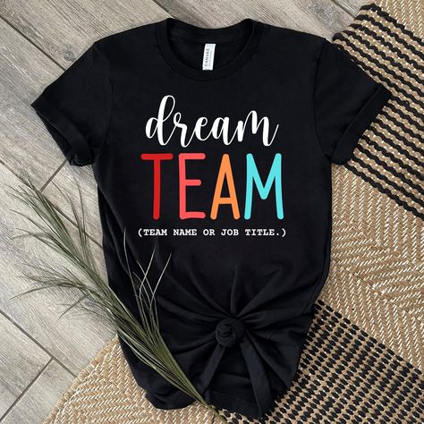 Work Team Shirts, Sped Shirts, Best Team Ever, Custom Team Shirts, Team Shirt Designs, Custom Sports Shirts, Team Sweatshirts, Team Shirt, Team T Shirts