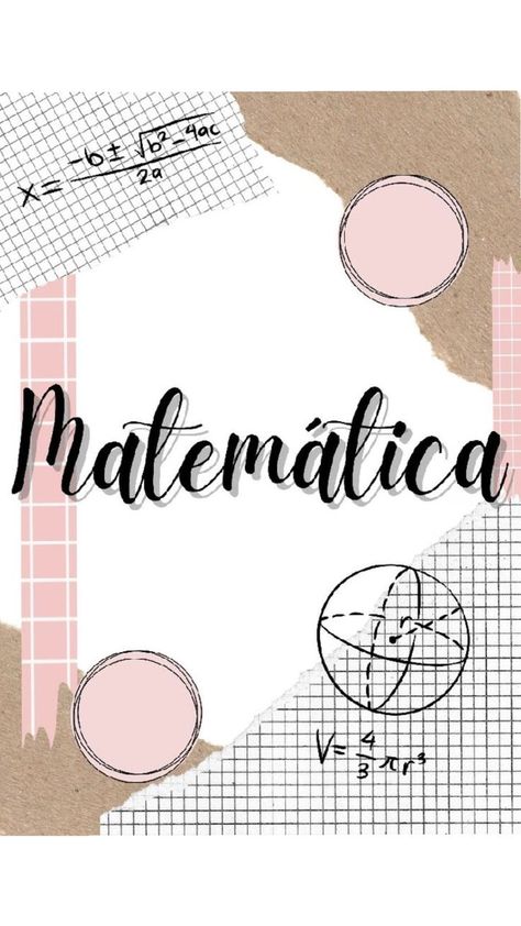 Aesthetic Design For Folder, Pink Math Aesthetic Wallpaper, Subject Dividers Ideas, Math Project File Cover Ideas, Math Folder Design Ideas, Math Project Cover Page Design Aesthetic, Math Binder Cover Aesthetic, Maths File Cover Decoration, Pink Math Aesthetic