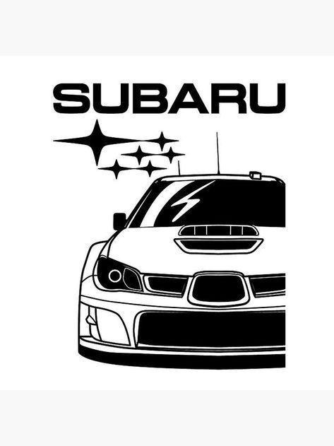 Impreza 22b, Mini Cooper Custom, Subaru Impreza Wrc, Мотоциклы Cafe Racers, Japanese Domestic Market, Cool Car Drawings, Car Tattoos, Automotive Artwork, Subaru Cars