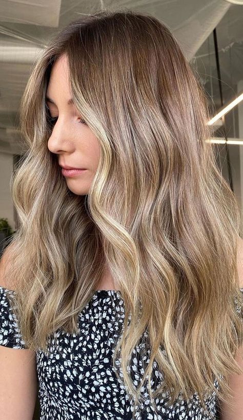 reverse balayage, ash brown blonde Level 7 Hair Color Balayage, Natural Level 7 Balayage, Reverse Balayage Bronde, Brown To Blonde Hair Before And After, Reverse Balayage Before And After, Reverse Balayage Blonde To Brown, Level 7 Hair Color, Balayage Ash, Hot Weather Hairstyles