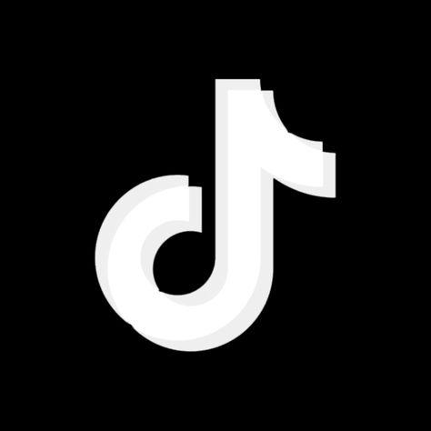 Tiktok Symbol, Tik Tok Icon, Tiktok Icon, Black App, Iphone Icon, Vimeo Logo, App Icon, Tik Tok, Tech Company Logos