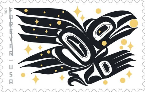 Native Artwork, Traditional Stories, Indian Gifts, Forever Stamps, Colossal Art, Traditional Artwork, Indigenous Culture, Design Stamps, Native Art