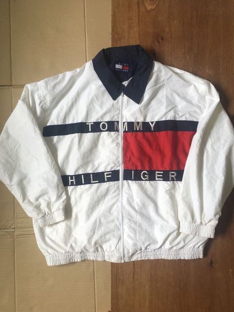 Tommy Hilfiger Outfits, Hilfiger Outfits, Tommy Hilfiger Jacket, Ruby Rings, Tommy Hilfiger Jackets, Tommy Hilfiger Outfit, Vintage Tommy Hilfiger, Mode Vintage, Vintage Jacket