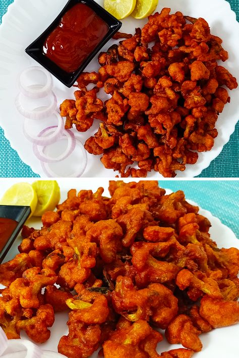 Crispy Gobi Pakoda Recipe | Spicy Gobi Pakora | Cauliflower Pakoda Recipe Restaurant Style at Home For easy and quick recipes, Please SUBSCRIBE to Sreelekhas Yummy Recipes https://www.youtube.com/channel/UC2MiAfoQbht5jvquE_aFqFA Gobi Pakora Recipe, Cauliflower Pakora Recipe, Gobi Pakora, Cauliflower Pakora, Cauliflower Pakoda, Cauliflower Chips, Tasty Food Recipes, Easy And Quick Recipes, Pakoda Recipe