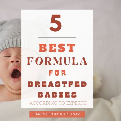 5 Best Formulas for Breastfed Babies How Much Formula, Best Baby Formula, Breastfed Baby, Trust Your Instincts, Do Baby, Baby Formula, Weaning, Baby Needs, Child Development