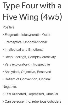 4w5 Personality. Enneagram Type 4 with a 5 Wing 4w5 Enneagram, Enneagram 4w5, Type 5 Enneagram, Type 4 Enneagram, Pema Chödrön, Infj Psychology, Infj Type, Enneagram 4, Personality Tests