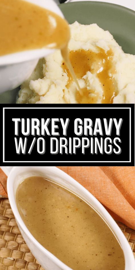 Ina Garten Turkey Gravy, Turkey Gravy Recipe Without Drippings, Easy Turkey Gravy Without Drippings, Dressing Gravy Without Giblets, Giblet Gravy Without Giblets, Giblet Gravy Recipe Easy, Easy Turkey Gravy, Goblet Gravy, Giblet Gravy Recipe Southern