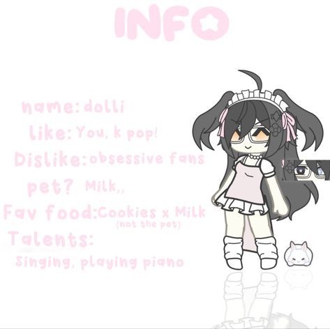 Lil much info but okzz Coquette Gacha Oc, Gacha Adoptables, Gacha Fits, Gl2 Codes, Gacha Codes, Minnie Mouse Coloring Pages, Toro Inoue, Hello Kitty Clothes, Soft Pink Theme