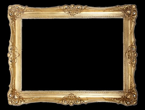 Gold Frame Transparent Background, Golden Frame Aesthetic, Gold Frame Aesthetic, Acomaf Aesthetic, Frame Edit Aesthetic, Fancy Photo Frames, Golden Frame Png, Graphic Design Calendar, Golden Portrait