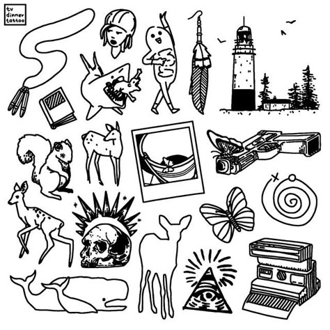 Retro Tattoo Sketches, Unique Flash Tattoo, Lines Tattoo, Mike Giant, Life Is Strange 3, Flash Sheets, Tattoo Flash Sheet, Stick N Poke, Gaming Tattoo