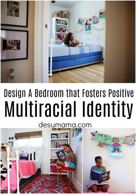 How To Create A Bedroom That Fosters Positive Multiracial Identity #DIY #homedecor Foster Bedroom, Foster Care Bedroom, Kids Bedroom Space, Parenting After Separation, Becoming A Foster Parent, Mommy Ideas, Foster Care Adoption, Foster To Adopt, Parenting Resources