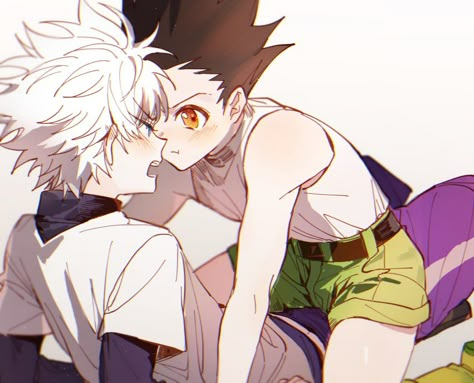 Gon And Killua, Hunterxhunter Killua, Park Jimin Bts Wallpaper, Boy Drawing, Hunter Anime, Anime Eye Drawing, Manga Cute, Cool Anime Pictures, Anime Eyes