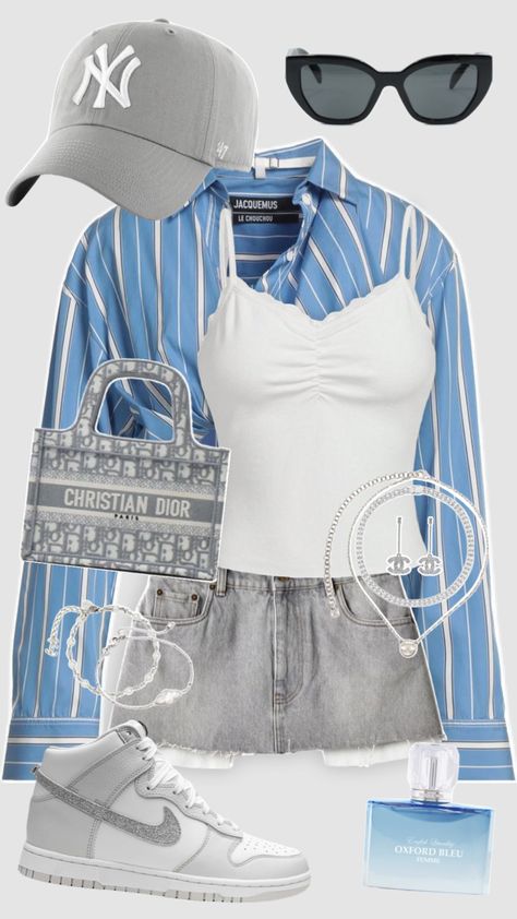 #outfitinspo #outfitideas #outfit #preppy #y2k #preppyaesthetic #y2kaesthetic #school #cute #casual #comfy #sporty #fashion #fashioninspo #style #aesthetic #aestheticgirl #summer #grey #trendy #fyp Preppy Outfits Aesthetic, Cold Outfit, Korean Outfits Kpop, Outfit Preppy, Sporty Fashion, Aesthetic Y2k, Preppy Aesthetic, Style Aesthetic, Looks Chic