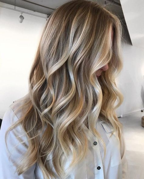 Partial Blonde Highlights, Dirty Blonde Hair With Highlights, Long Balayage, Blonde Highlights On Dark Hair, Balayage Hairstyles, Summer Blonde Hair, Brunette Hair With Highlights, Dyed Blonde Hair, Dirty Blonde Hair