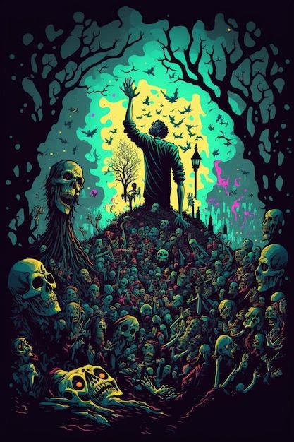 Zombie Artwork, Zombie Poster, Zombie Illustration, Photo Halloween, Poster Halloween, Dead Zombie, Horror Artwork, Halloween Artwork, Halloween Illustration