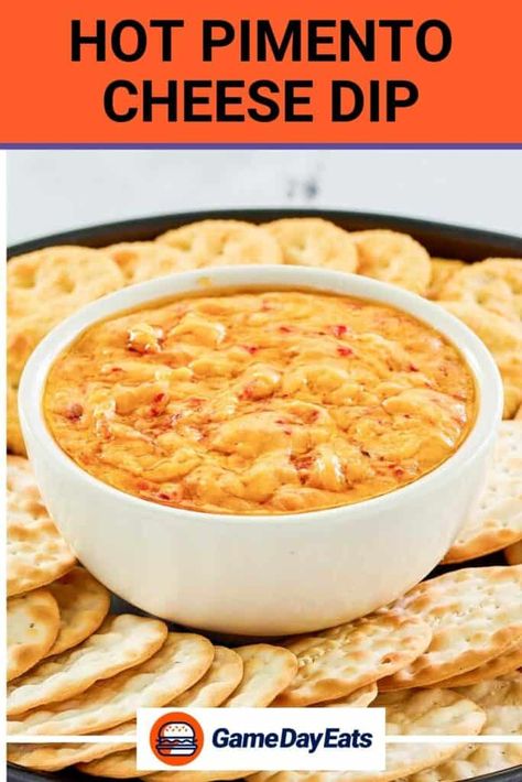 Baked Pimento Cheese Dip, Hot Pimento Cheese Dip Recipe, Hot Pimento Cheese Dip, Baked Pimento Cheese, Pimento Cheese Dip Recipe, Cheese Queso Dip, Pimento Cheese Dip, Pimento Cheese Sandwiches, Nacho Dip