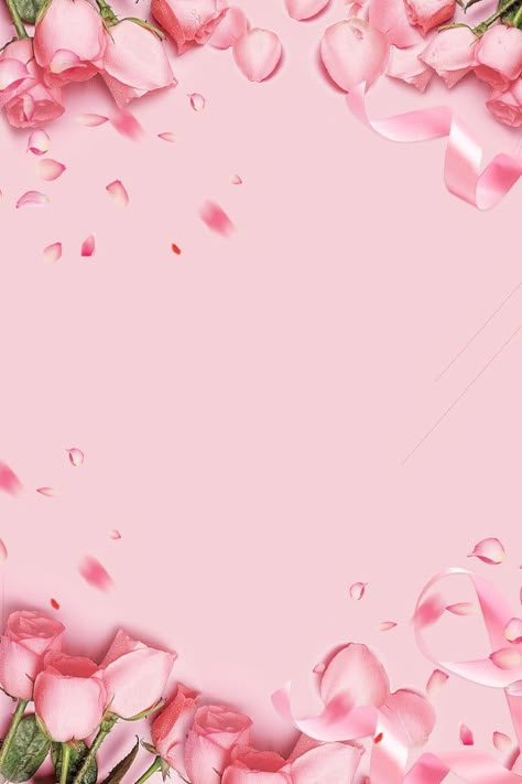 Mothers Day Poster Background, Rose Background Wallpapers, Pink Invitation Background, Rose Flower Background, Pink Rose Background, Mothers Day Background, Pink Flower Background, Women Background, Rose Pink Background