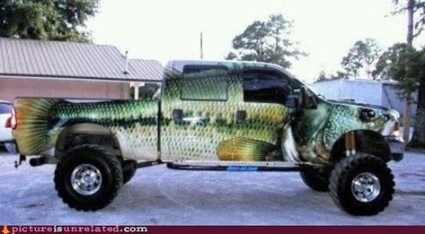 Boat Decals, Bass Fishing Tips, Car Wraps, Truck Paint, Bass Boat, Custom Paint Jobs, A Truck, Gone Fishing, Fishing Humor