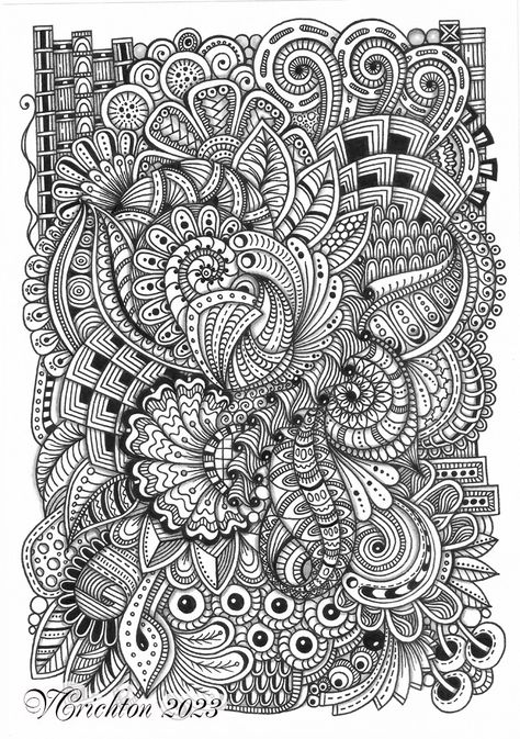 Viktoriya Crichton_ My zentangle, doodle, zendala, coloring page, graphicks. Welcome to my world)_ https://www.etsy.com/ru/shop/ZentangleHouse_____ http://viktoriya-crichton.mozello.ru/ Buddha Zentangle Art, Music Zentangle Art, Music Zentangle, Full Page Zentangle, Full Page Mandala Art Colourful, Zen Doodle Patterns, Heart Coloring Pages, Pen Art Drawings, Watercolor Graphic