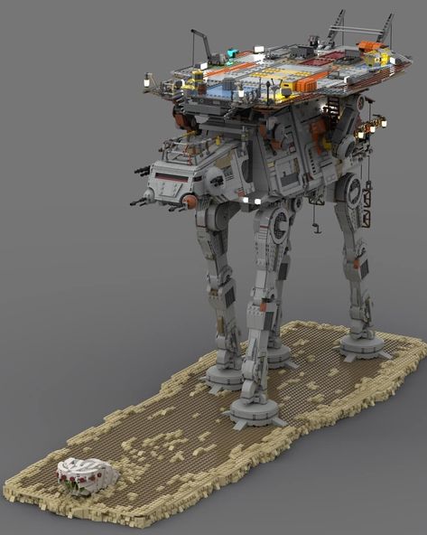 Tim on Instagram: “Joopa Base by Rob van Leeuwen via Flickr! Rob is quickly becoming one of my favorite artists! This is just incredible! Give Rob a follow on…” Lego Sci Fi, Star Wars Galactic Empire, Lego Star Wars Moc, Force Unleashed, The Force Unleashed, Captain Rex, Lego Spaceship, Lego Display, Build Credit