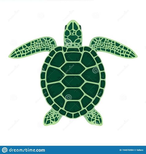 Sea Turtle Drawing, Sea Turtle Pictures, Hawaii Wall Art, Turtle Drawing, Green Sea Turtle, Green Turtle, Turtle Painting, Garden Art Projects, Cute Clipart