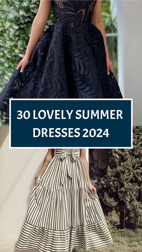 30 Lovely Summer Dresses 2024 Maxi Dress Summer 2024, 2024 Summer Dress Trend, 2024 Dress Trends Women, Bold Print Dress, 2024 Dresses Trends, Dress Summer 2024 Trend, Trendy Summer Dresses 2024, Summer 2024 Dress Trends, Summer Dresses 2024 Trends