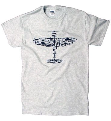 Plane Collage T-Shirt - Light Grey Plane Collage, Aviation Shirt Design, Plane T Shirt, Aircraft Tshirt Design, Pilot In Training Shirt, Aeronautical Engineering, Pilot T Shirt, Bradford City, Pilot Shirt